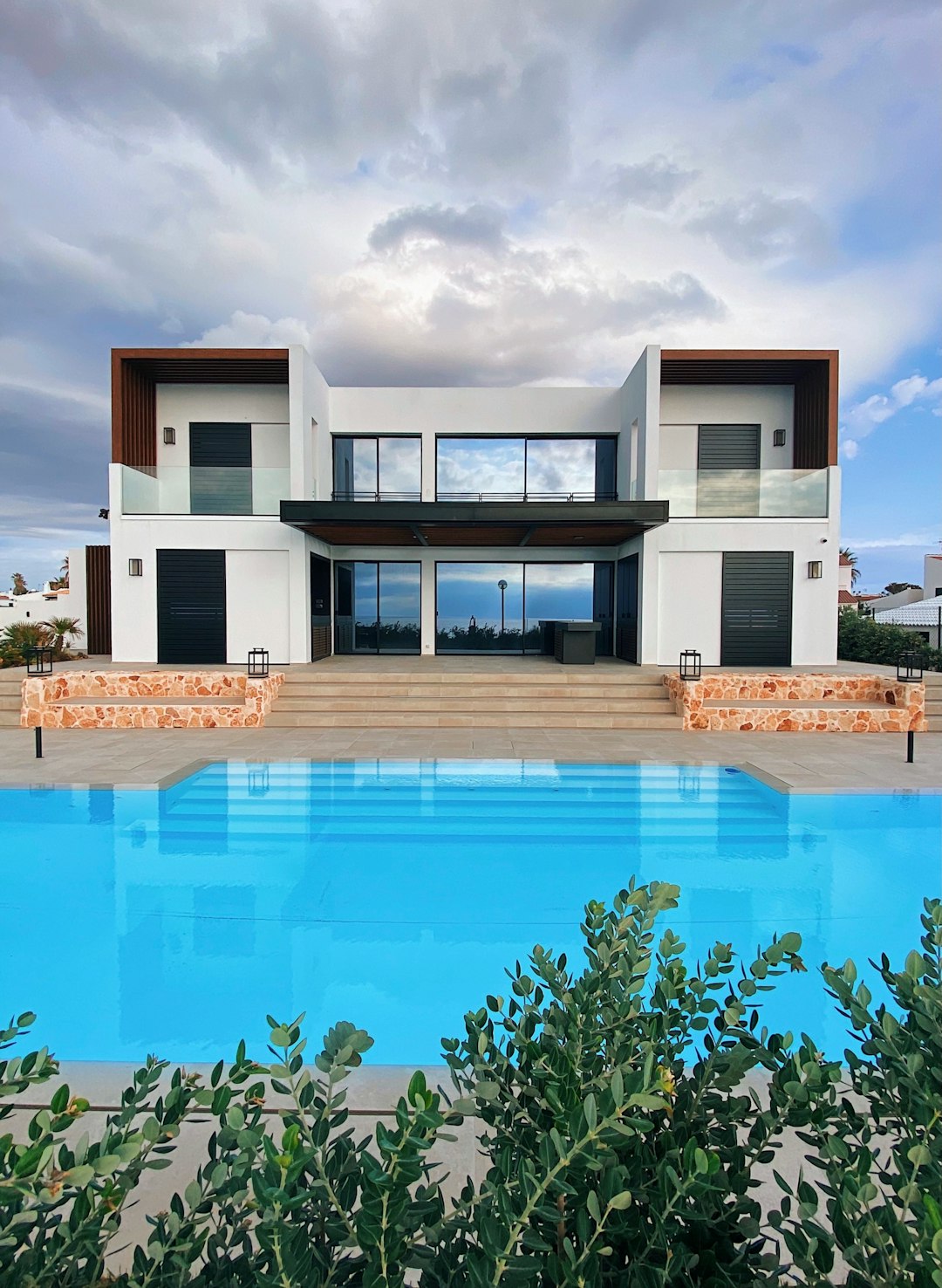 Home swimming pool installation